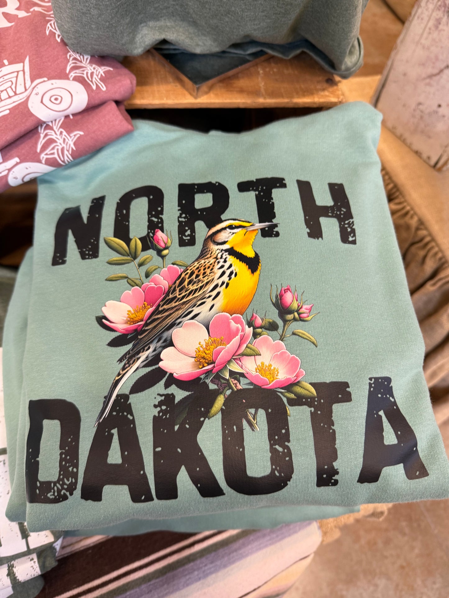 North Dakota Meadowlark Hoodie