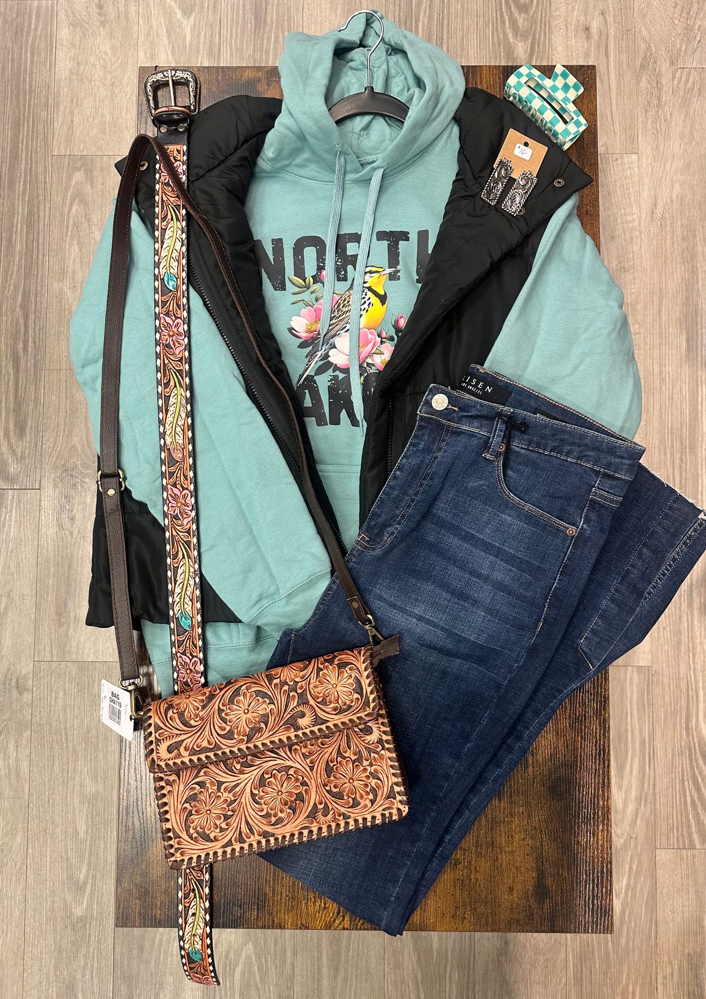 North Dakota Meadowlark Hoodie