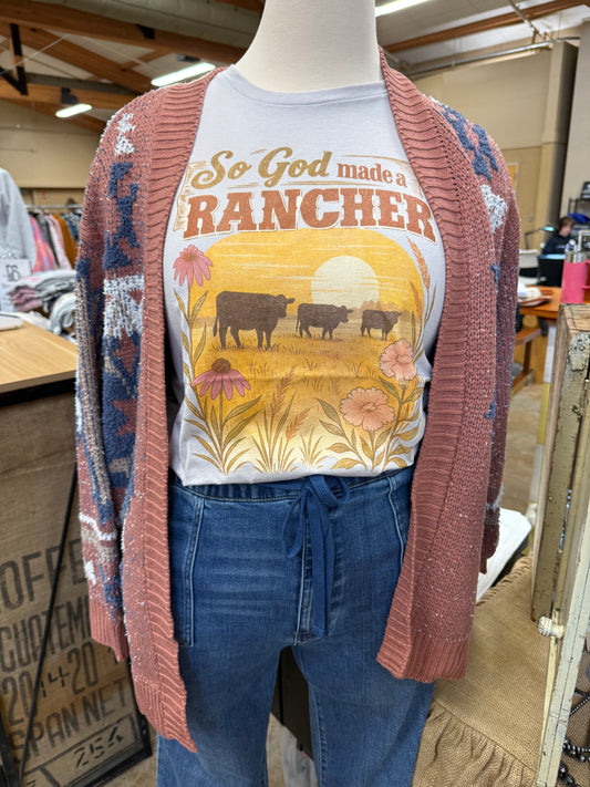 So God Make a Rancher Graphic T-shirt